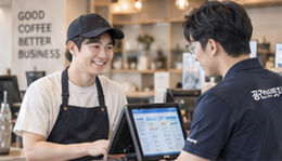 포스·매장기기 상담 장면